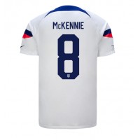 Camiseta Estados Unidos Weston McKennie #8 Primera Equipación Mundial 2022 manga corta